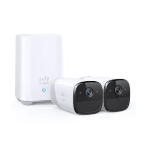 New Eufy Cam 2 Pro Wireless Home Security Camera System 365-Day Battery Life HomeKit Compatibility 2K Resolution