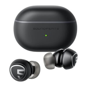 New SoundPEATS Mini Pro Earbuds Hybrid Active Noise Cancelling Wireless Earbuds, Bluetooth 5.2 Headphones with ANC, QCC3040, aptX Adaptive