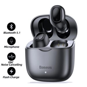 New Baseus W12 TWS Wireless Earphone Bluetooth 5.1 Headphone Headset True Wireless Earbuds For iPhone 13 Pro Max Handsfree Ear Buds