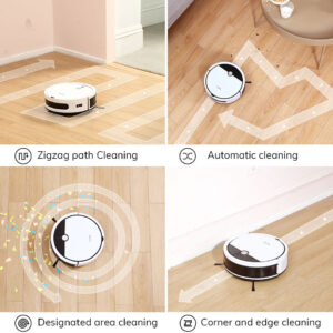 New ILIFE V9e Robot Vacuum Cleaner Smart Suction Dust Box WIFI Cellphones APP 4000Pa Suction 110 Mins RunTime Household Tools