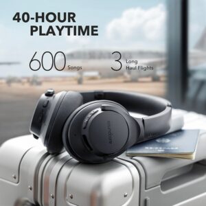 New Anker Soundcore Life Q20 Headphone Hybrid Active Noise Cancelling Headphones, Wireless Over Ear Bluetooth Headphones