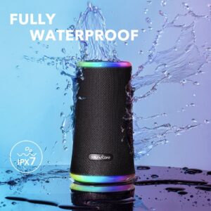 New Anker Soundcore Flare 2 Bluetooth Speaker With IPX7 Waterproof Protection and 360° Sound for Backyard and Beach Party 20W Wire
