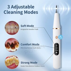 New Ultrasonic Dental Scaler For Teeth Tartar Stain Tooth Calculus Remover Electric Sonic Teeth Plaque Cleaner Dental Stone Removal