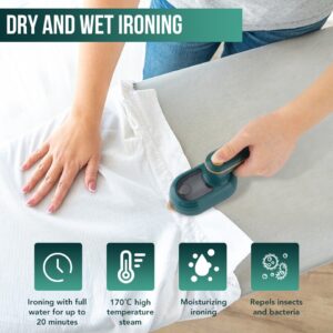 New Mini Garment Steamer Steam Iron Handheld Portable Home Travelling For Clothes Ironing Wet Dry Ironing Machine