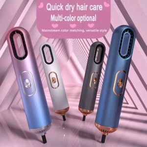 New Hot and Cold Hair Dryer Air 3 in 1vBlue Light Negative Lon Professional Hair Blow Dryer Home Salon Travel Portable Styler