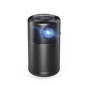 New Anker Portable Mini Projector Nebula Capsule Smart Wi-Fi movie Mini Projector projector with DLP 360 Speaker 100 Picture Android 7.1 App