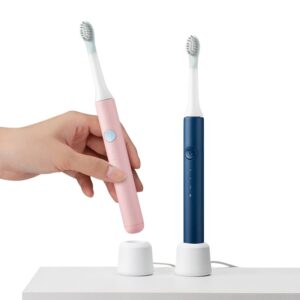 New White PINJING EX3 Sonic Electric Toothbrush Ultrasonic Automatic Smart Tooth Brush USB Wireless Charge Base Waterproof