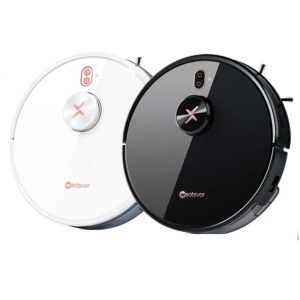 New X600pro 6000pa LDS Navigation Robot Vacuum Cleaner APP Virtual Wall Breakpoint Cleaning,Draw Cleaning Area,Mopping Wash