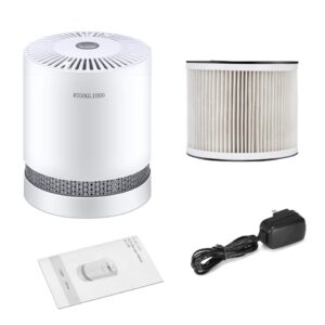 New Air Purifier For Home True HEPA Filters Compact Desktop Purifiers Filtration with Night Light Air Cleaner