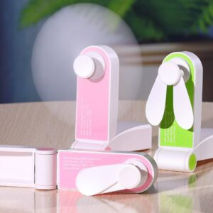 New Usb Mini Fold Fan Electric Portable Hold Small Air Cooler Originality Charging Household Electrical Appliances Desktop Ventilator