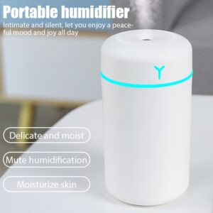 New 420ml Portable Air Humidifier Aroma Oil Humidifier for Home Car USB Cool Mist Sprayer with Colourful Soft Night Light Purifier